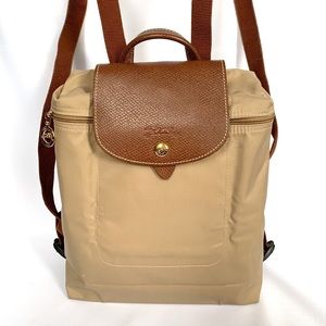 LONGCHAMP Le Pliage backpack Beige